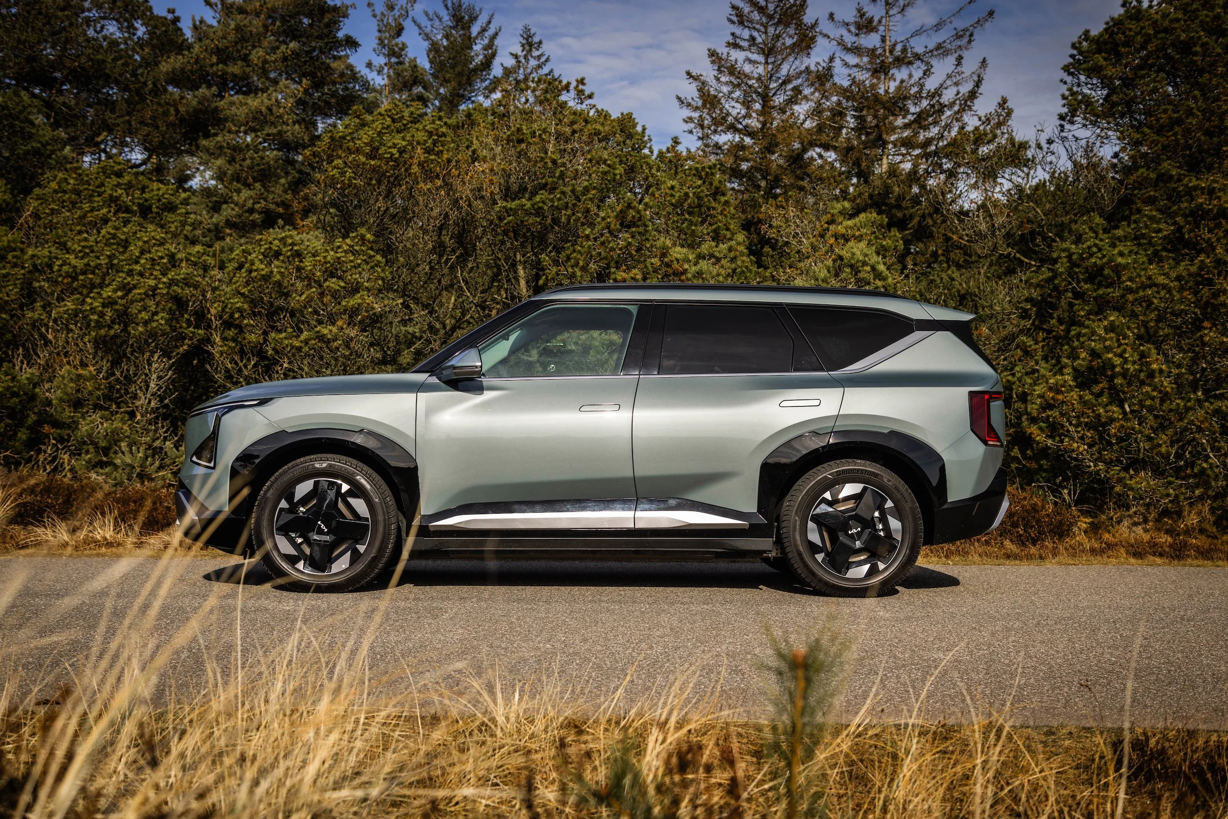 KIA EV5 Statisk Iceberg Green 16