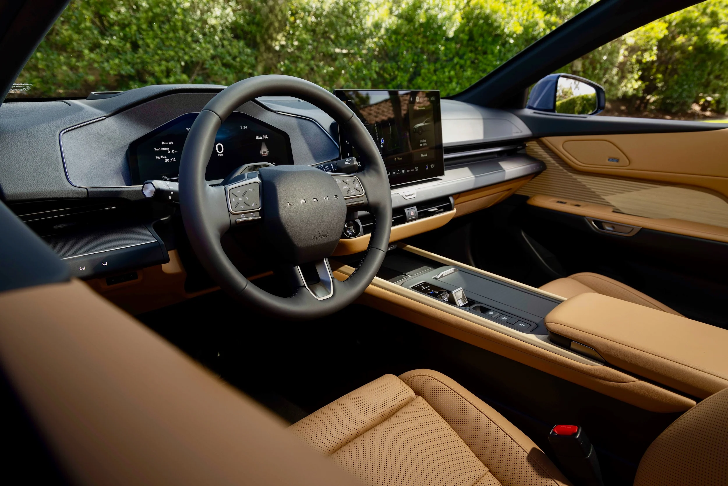 lexus es350e luxuryexecutive skylightblue hazelpalomino 032