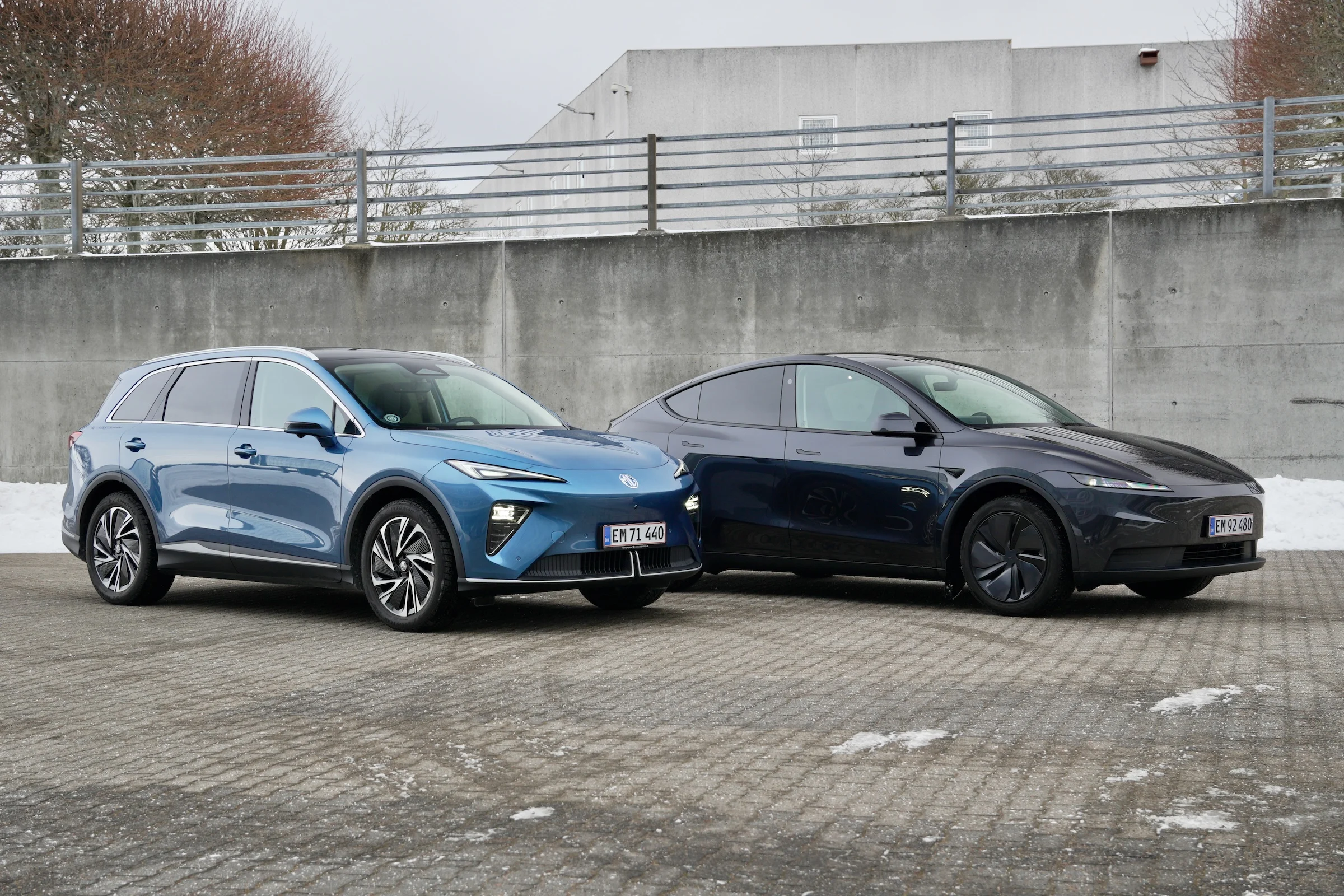 DUEL MGS6 EV vs Tesla Model Y Baghjuls MBB 514