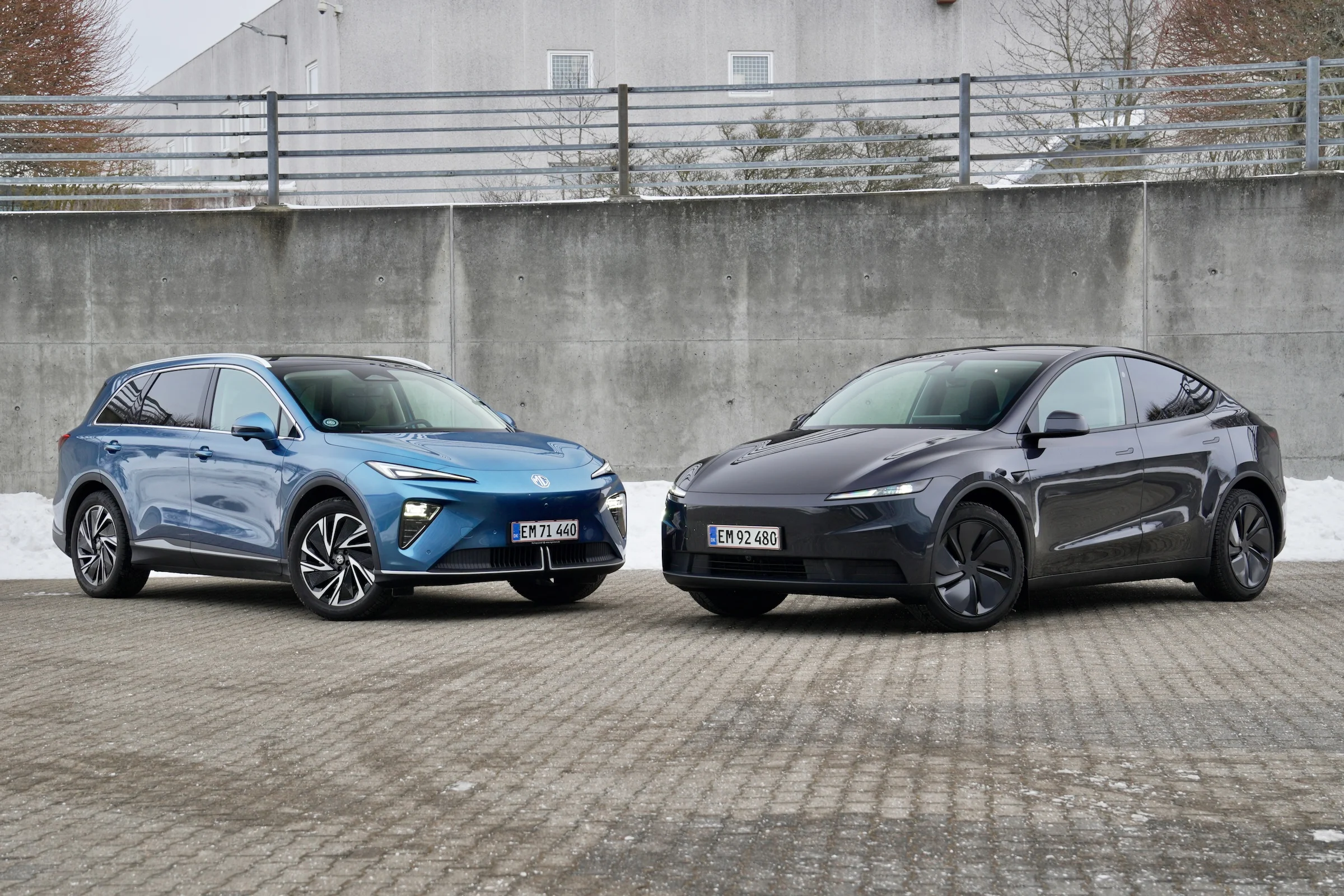 DUEL MGS6 EV vs Tesla Model Y Baghjuls MBB 476