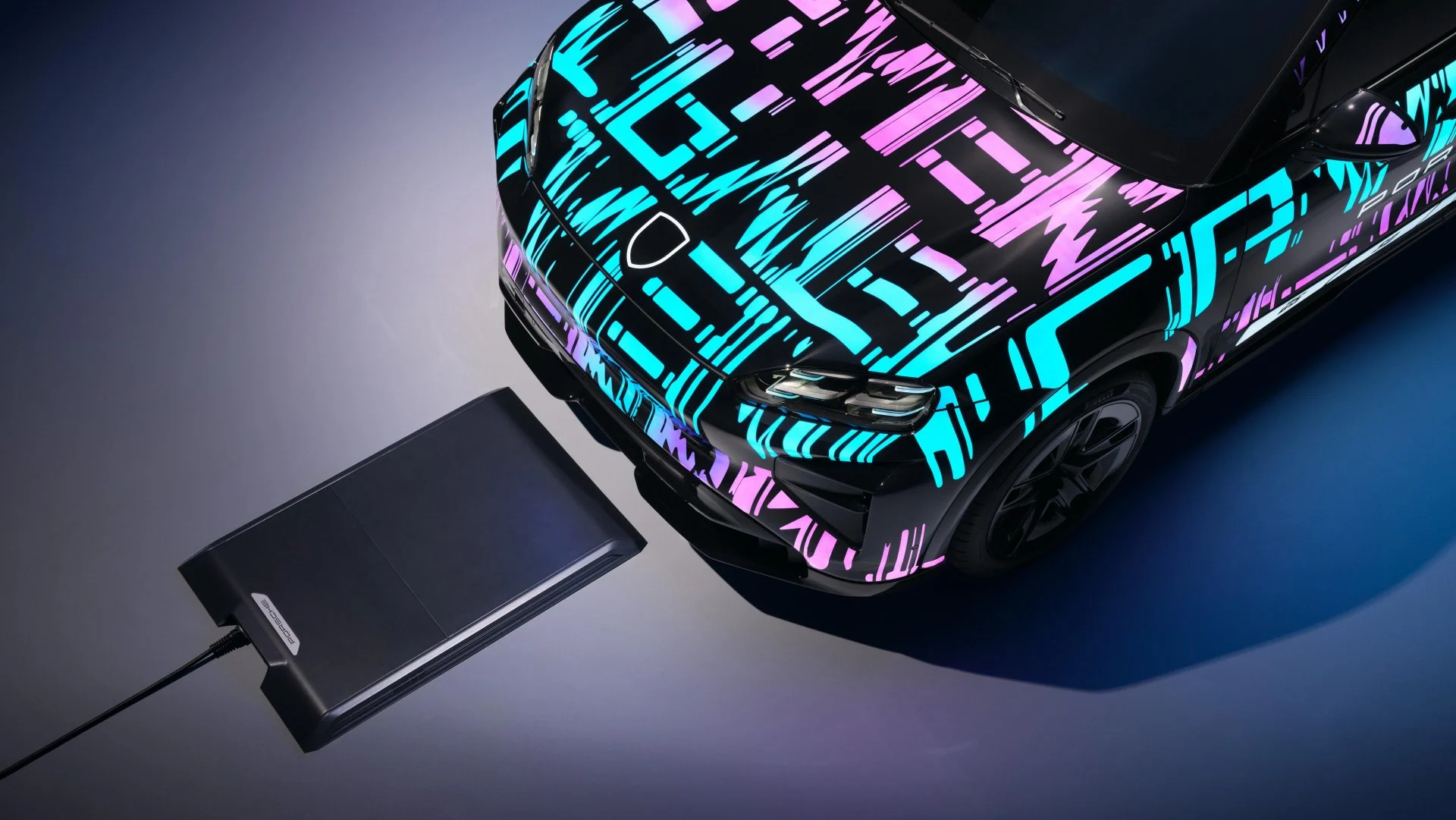 Porsche Cayenne Electric - Inductive Charging