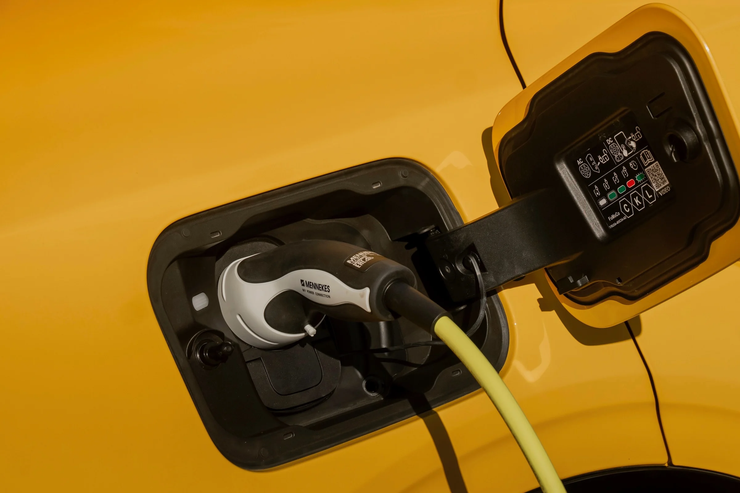 2026 Ford Capri opladning stik