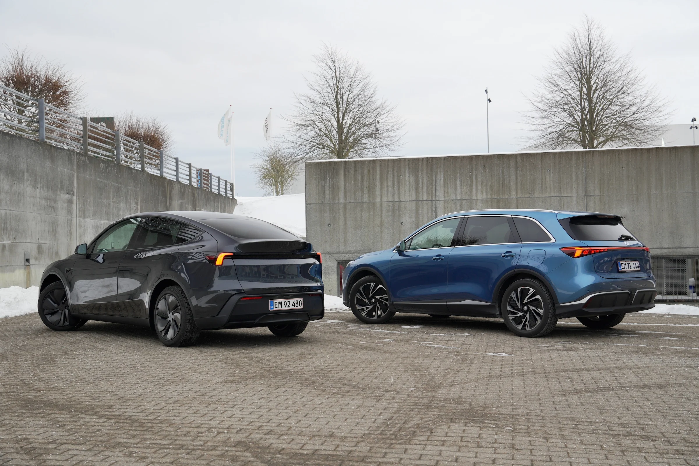 DUEL MGS6 EV vs Tesla Model Y Baghjuls MBB 495