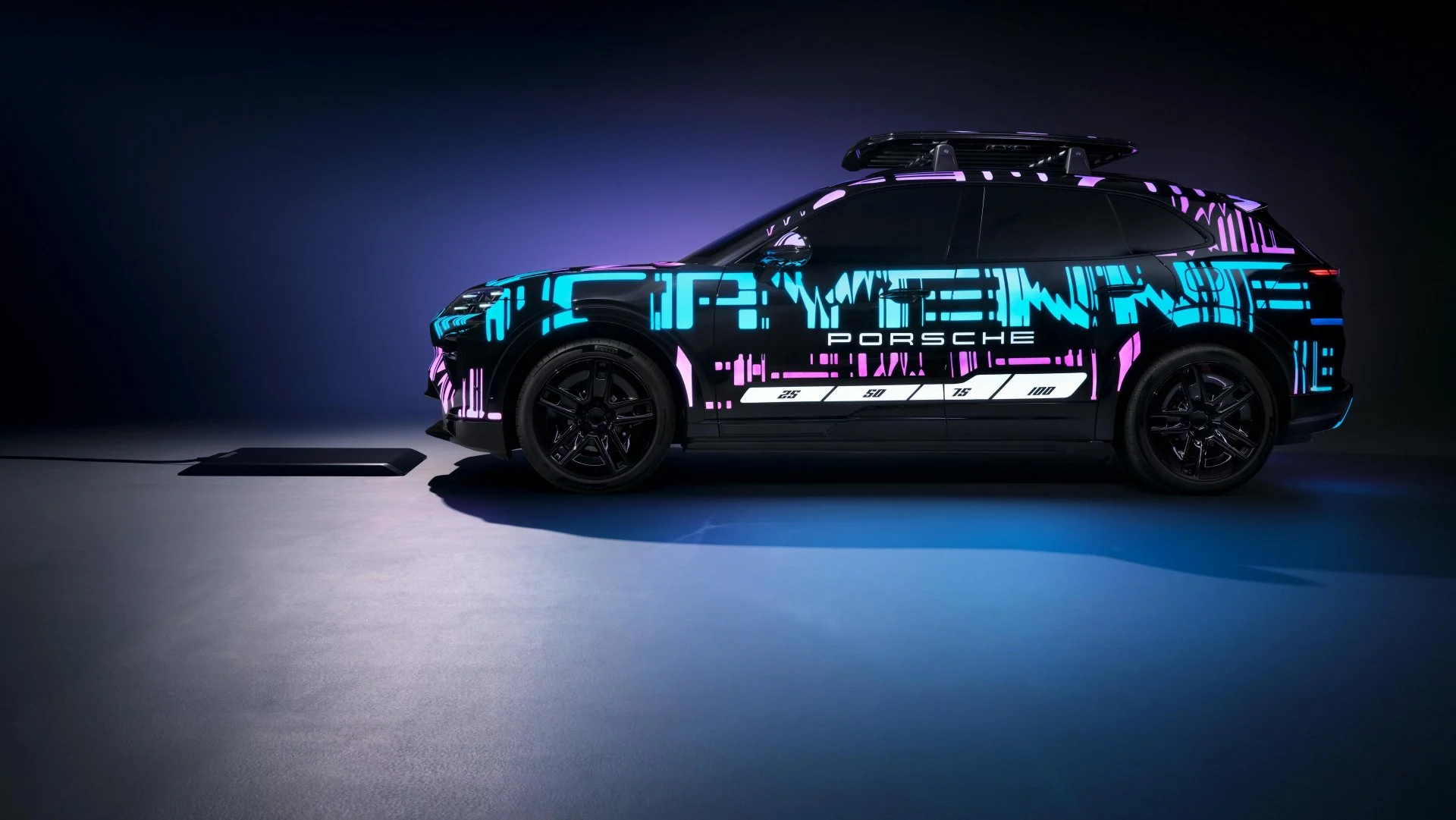 Porsche Cayenne Electric - Inductive Charging