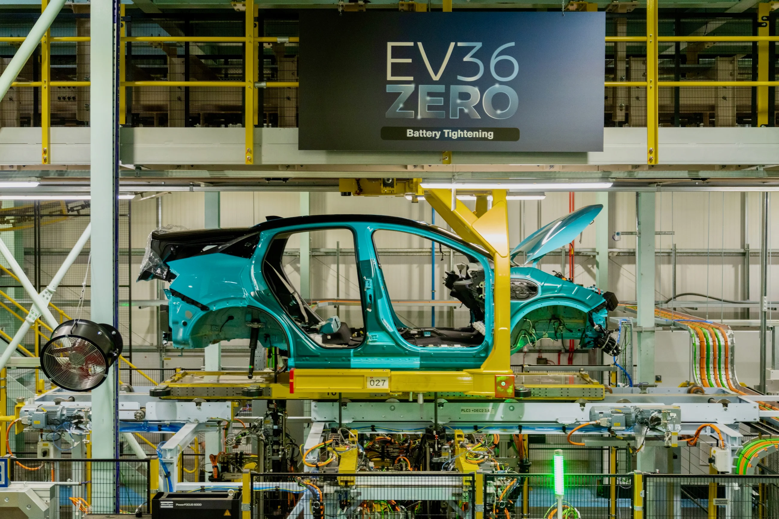 Nissan LEAF at battery marriage in Trim and Chassis