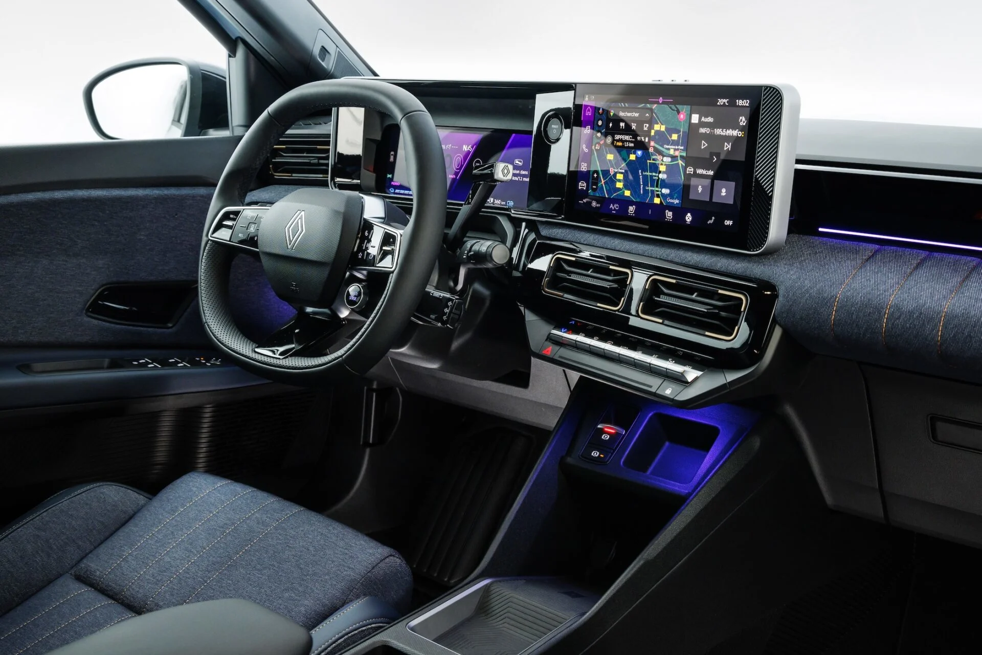 Renault R4 E-TECH Techno Bleue &#8211; Photo
