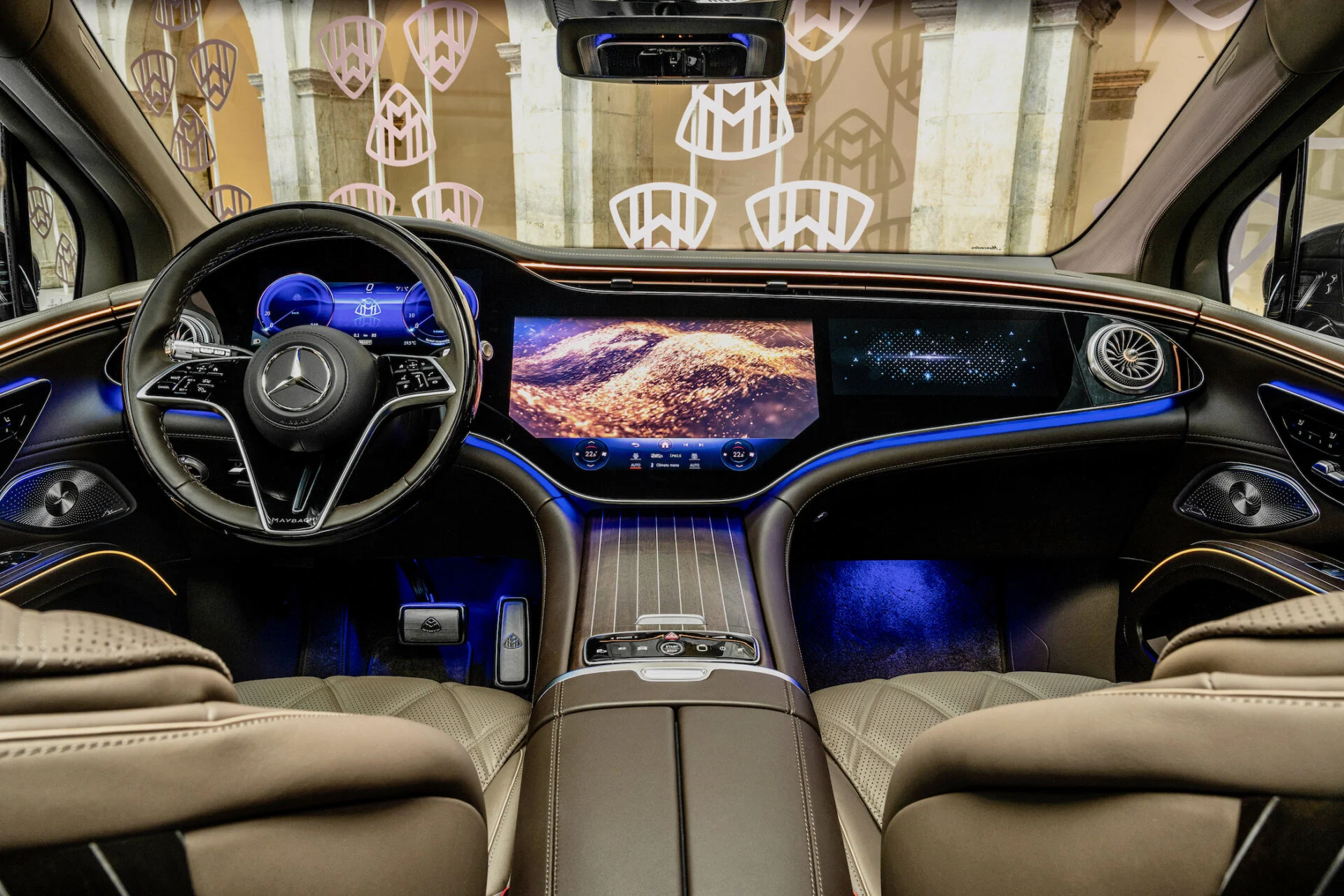 Mercedes EQS SUV Maybach, Lisbon 2023