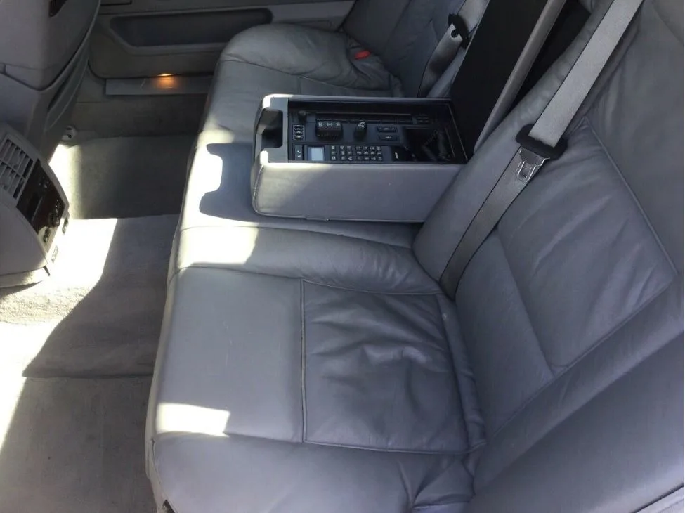 BMW 750iL bagsæder