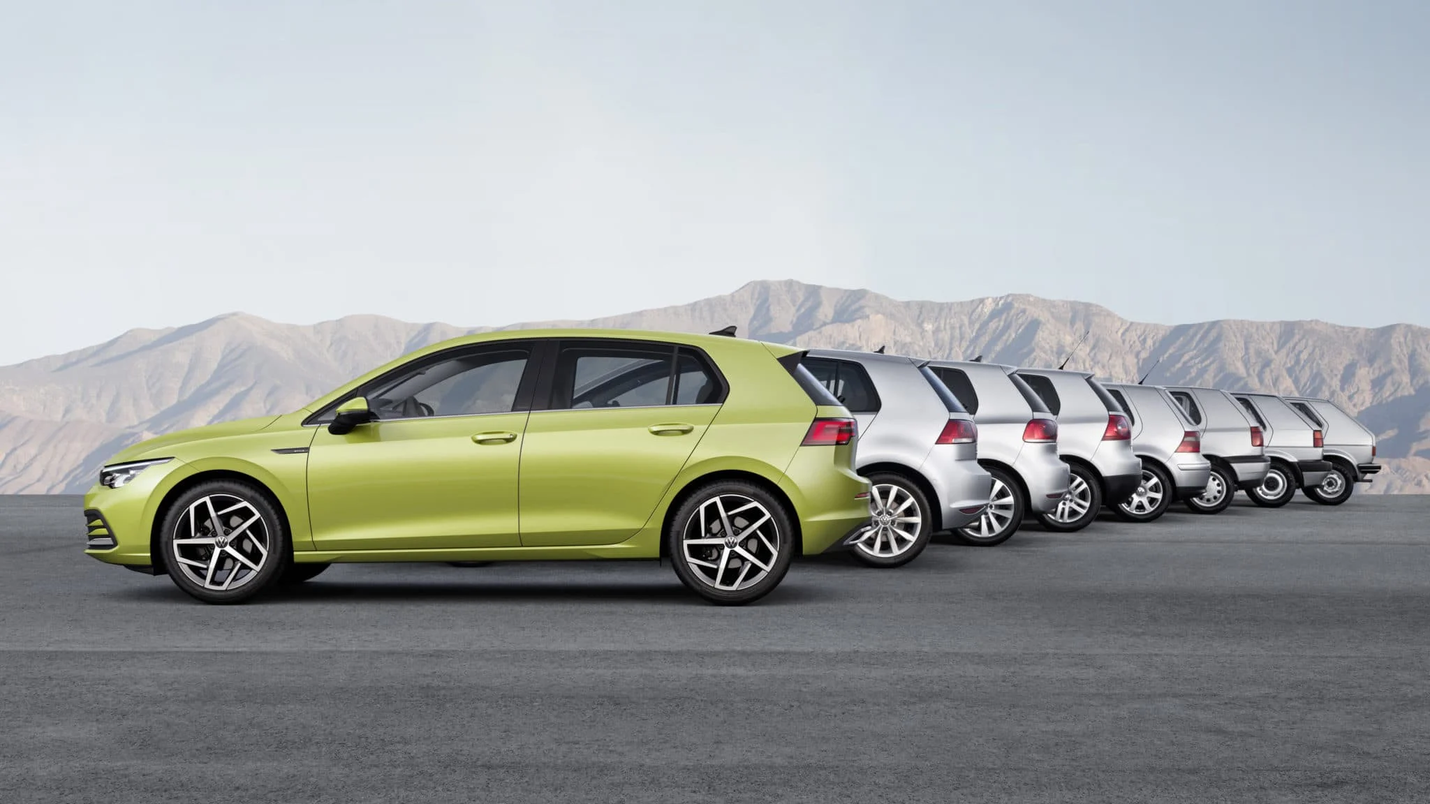 The new Volkswagen Golf