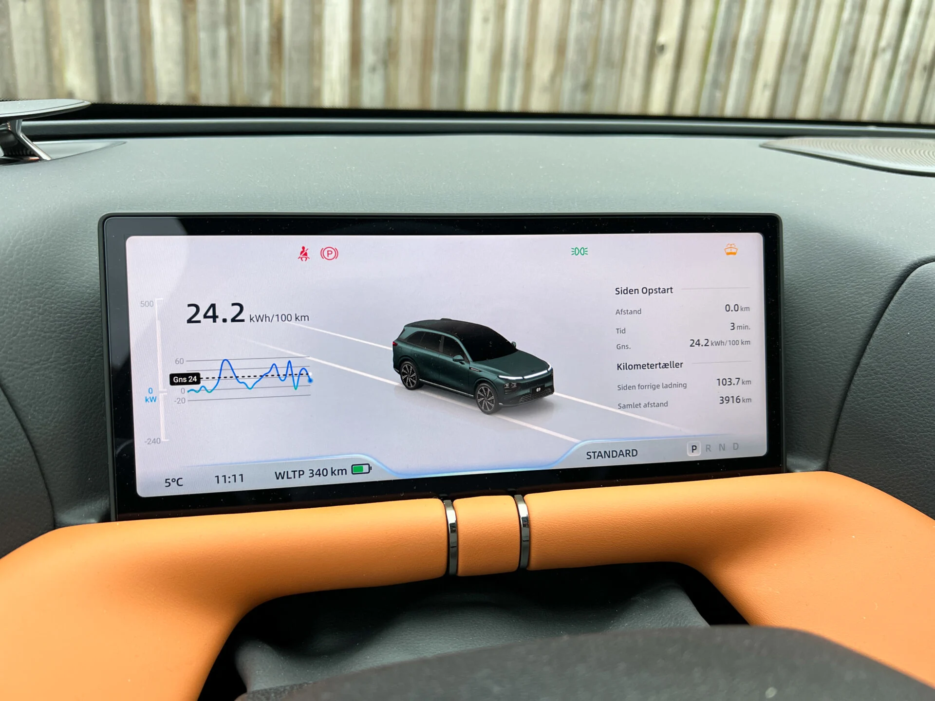 Nio EL6 vs XPeng G9 – Interiør-33