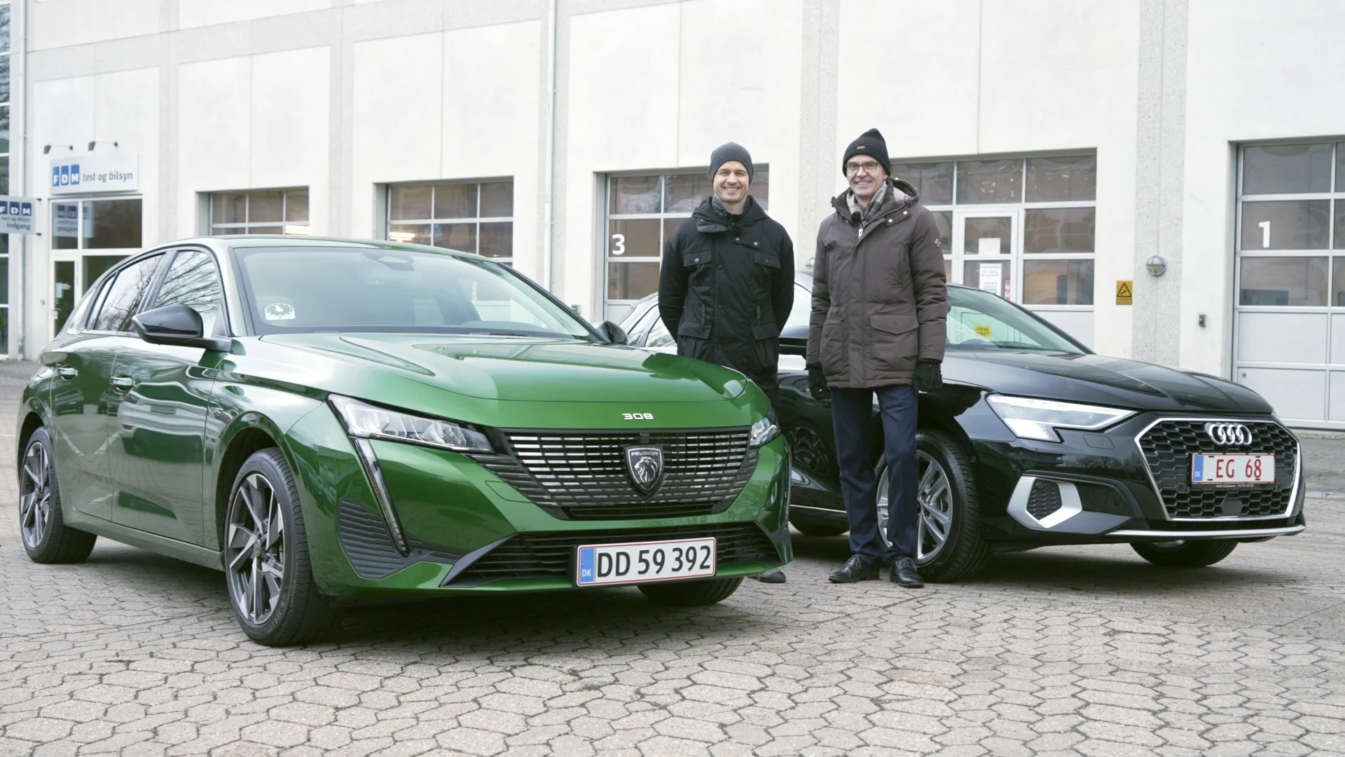 Bilbasen Strøm plug in grøn el sort