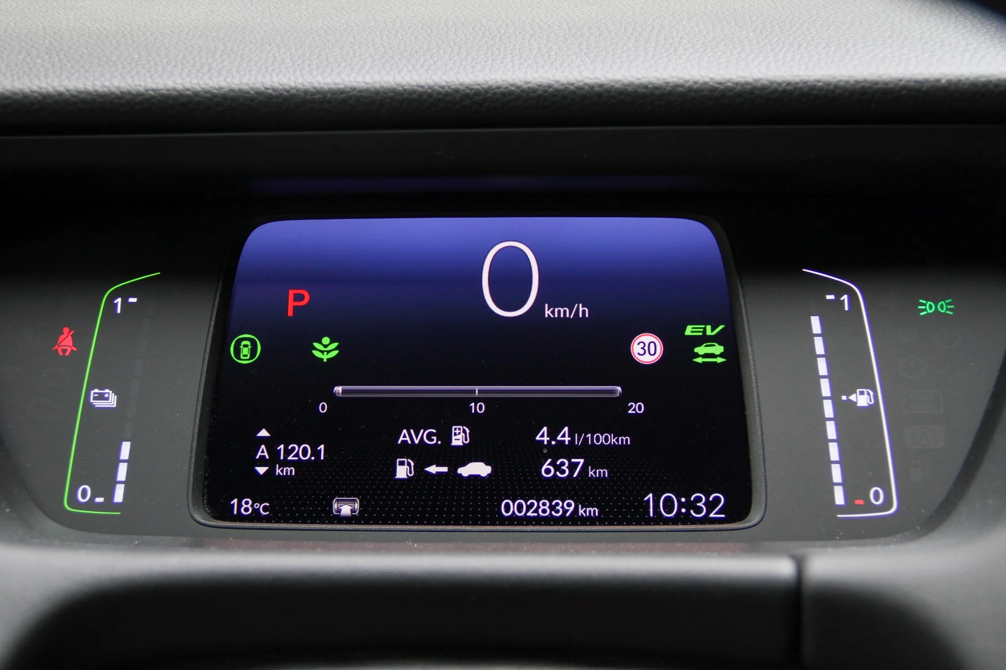 Honda Jazz Hybrid &#8211; Interiør (1)