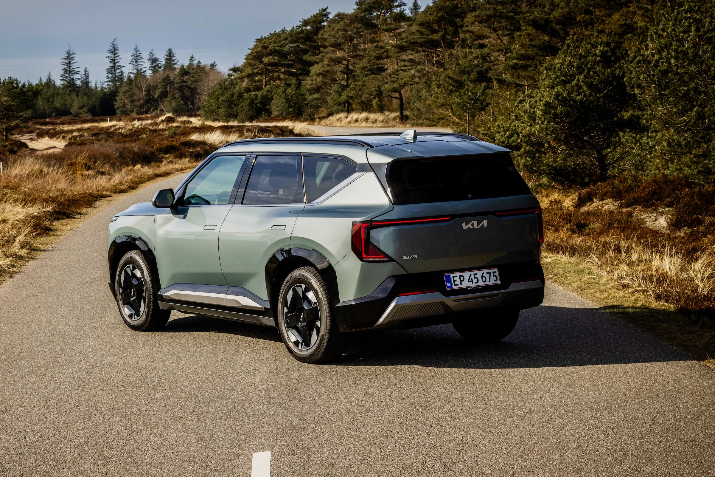 KIA EV5 Statisk Iceberg Green 19