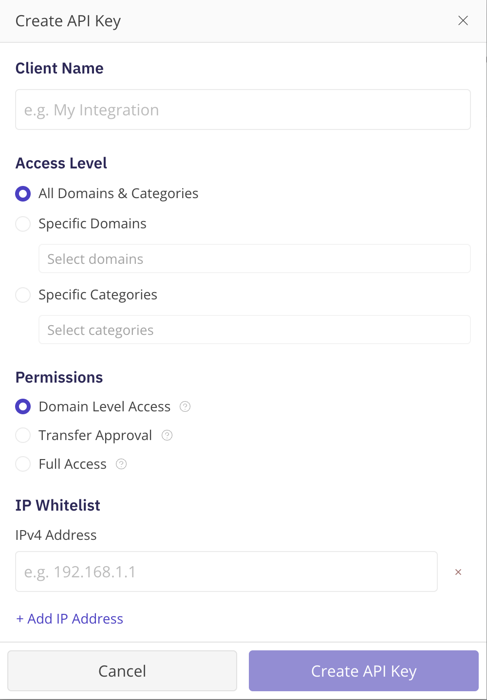 The API Management page's Requirements card, showing the Terms & Conditions and Apply for Access items before approval