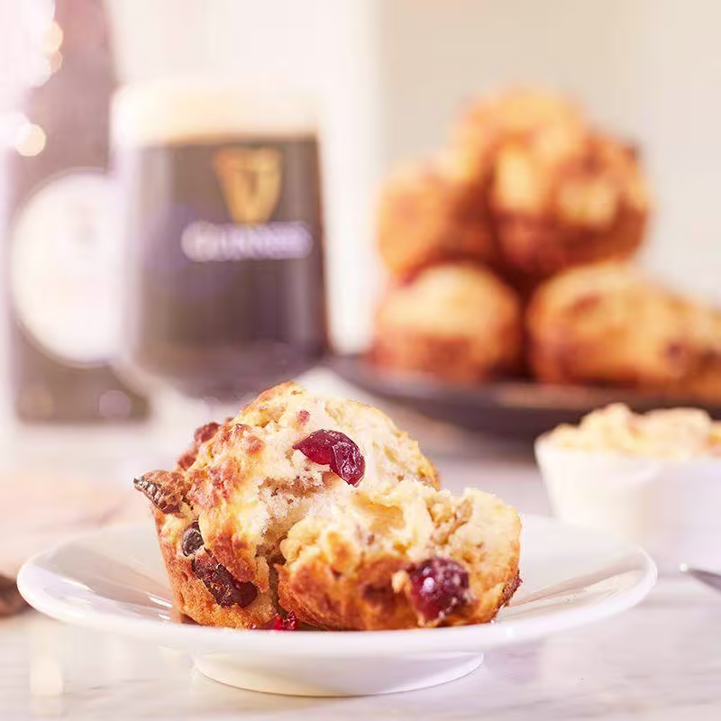 Guinness Walnut Muffin