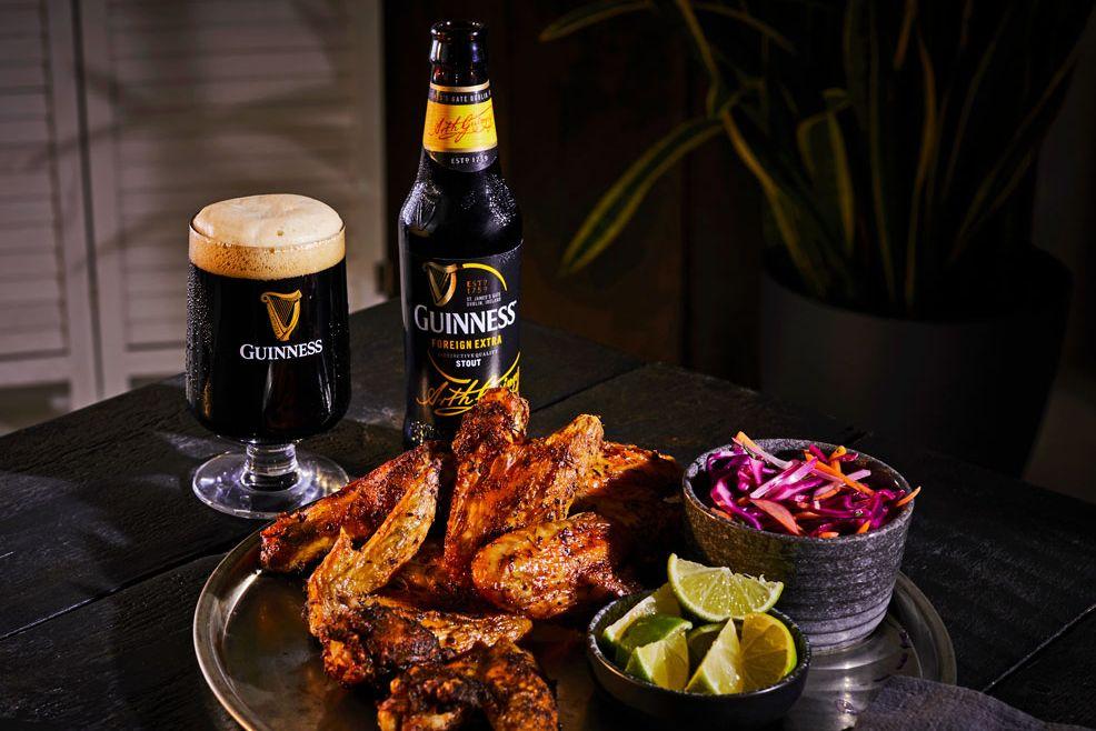 Guinness Chicken Wings: Honey & Green Curry Glazed Wings | Guinness® IE
