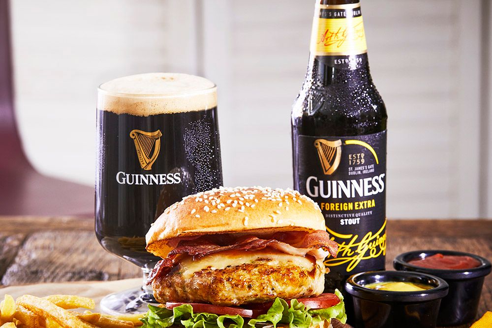 Try Our Guinness Infused Chicken Burger Recipe | Guinness® GB