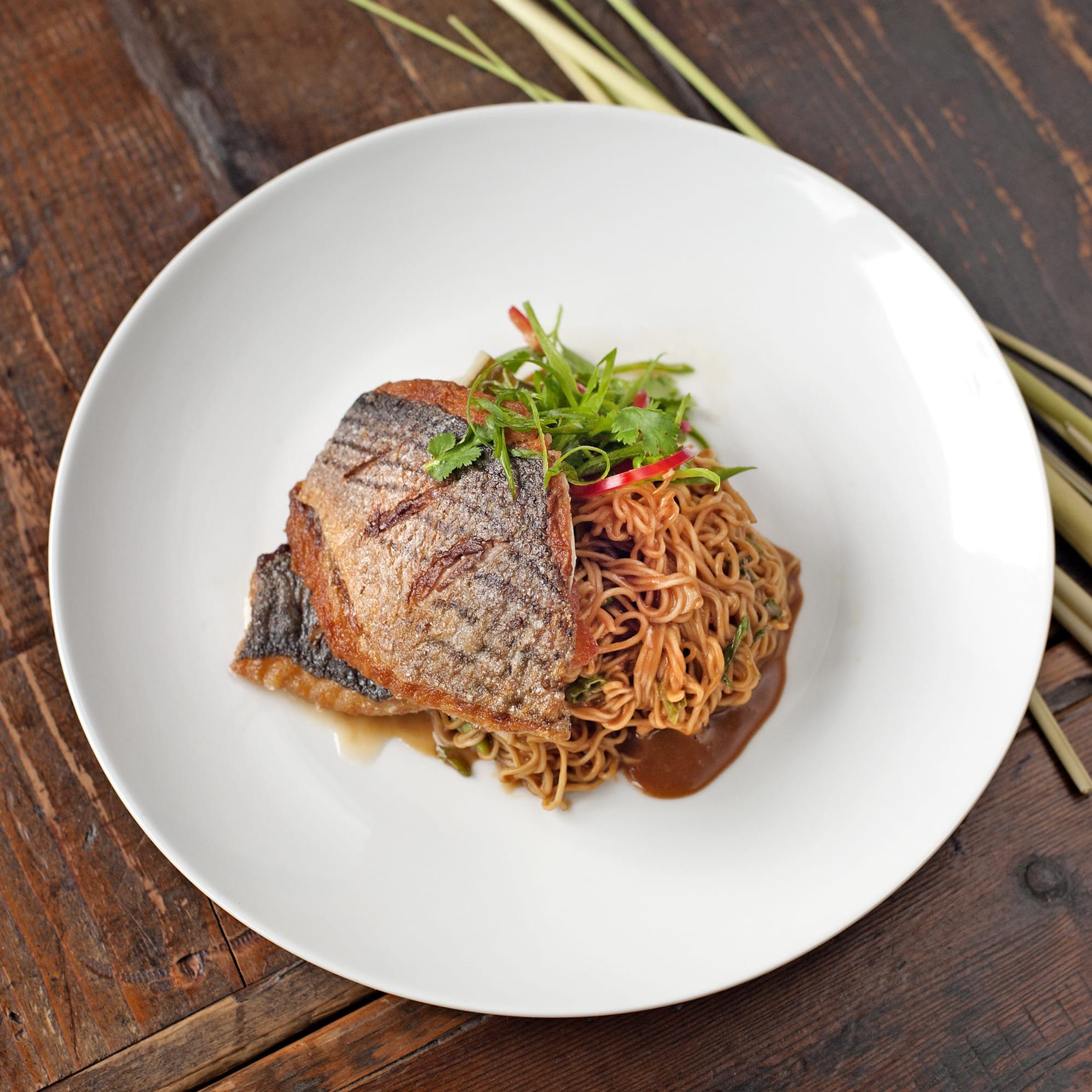 RED SNAPPER SESAME NOODLE SALAD