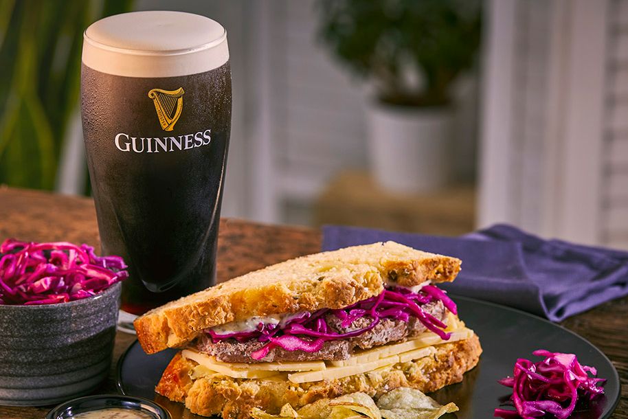 The Dublin Dagwood Sandwich - Food Pairings | Guinness® MY