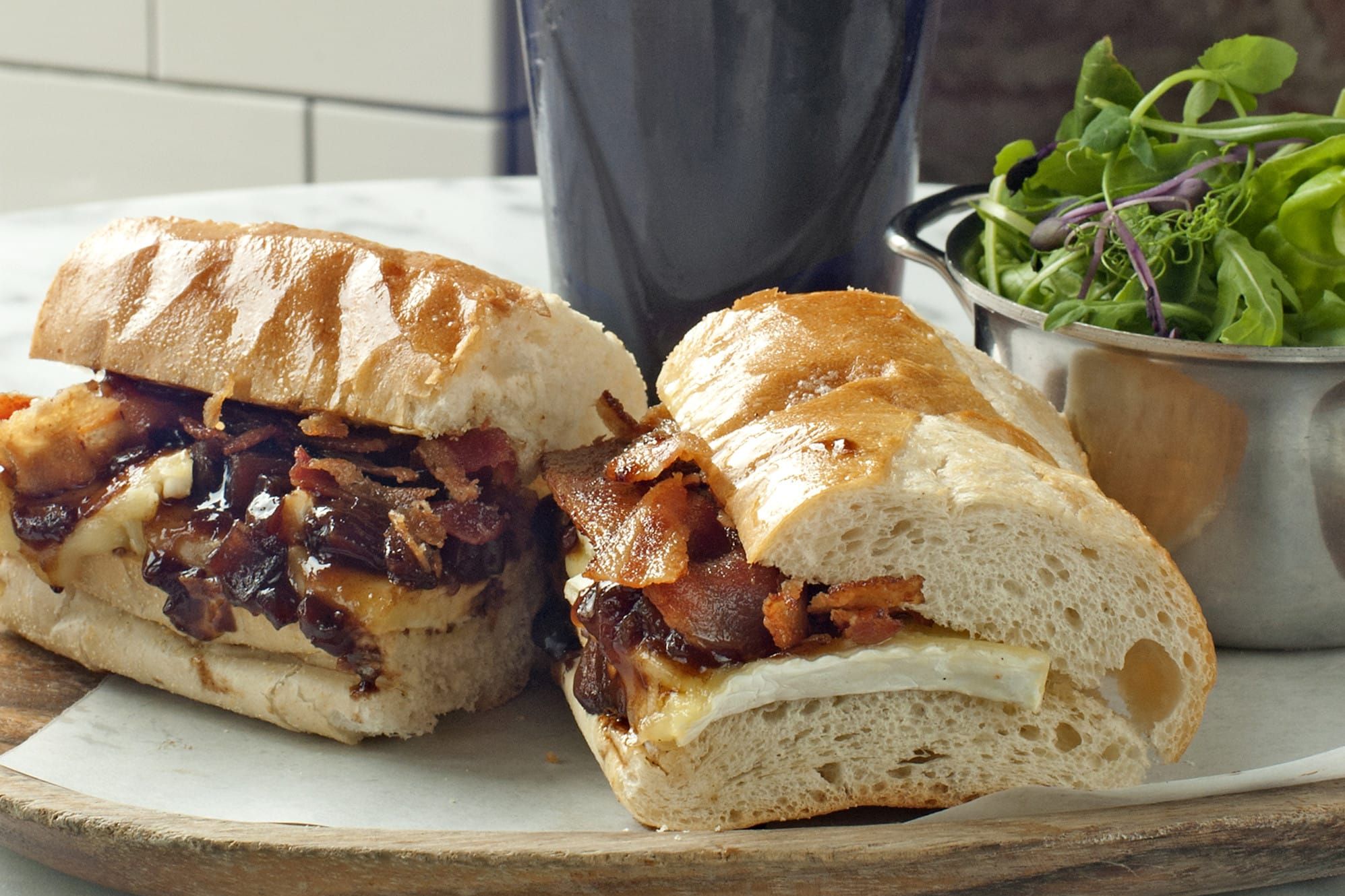 Easy Applewood Smoked Bacon Sandwich Recipe | Guinness® GB