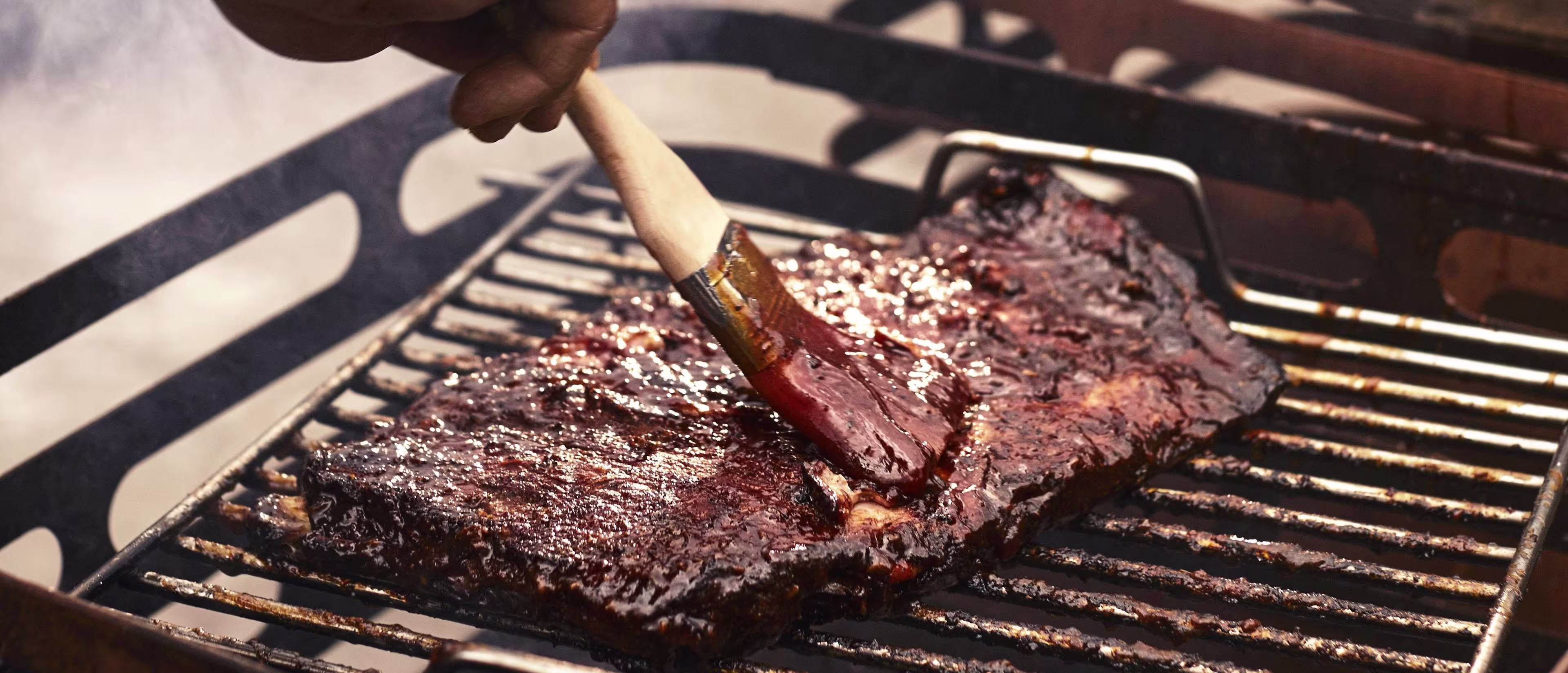 Meat on a grill Guinness Recipe