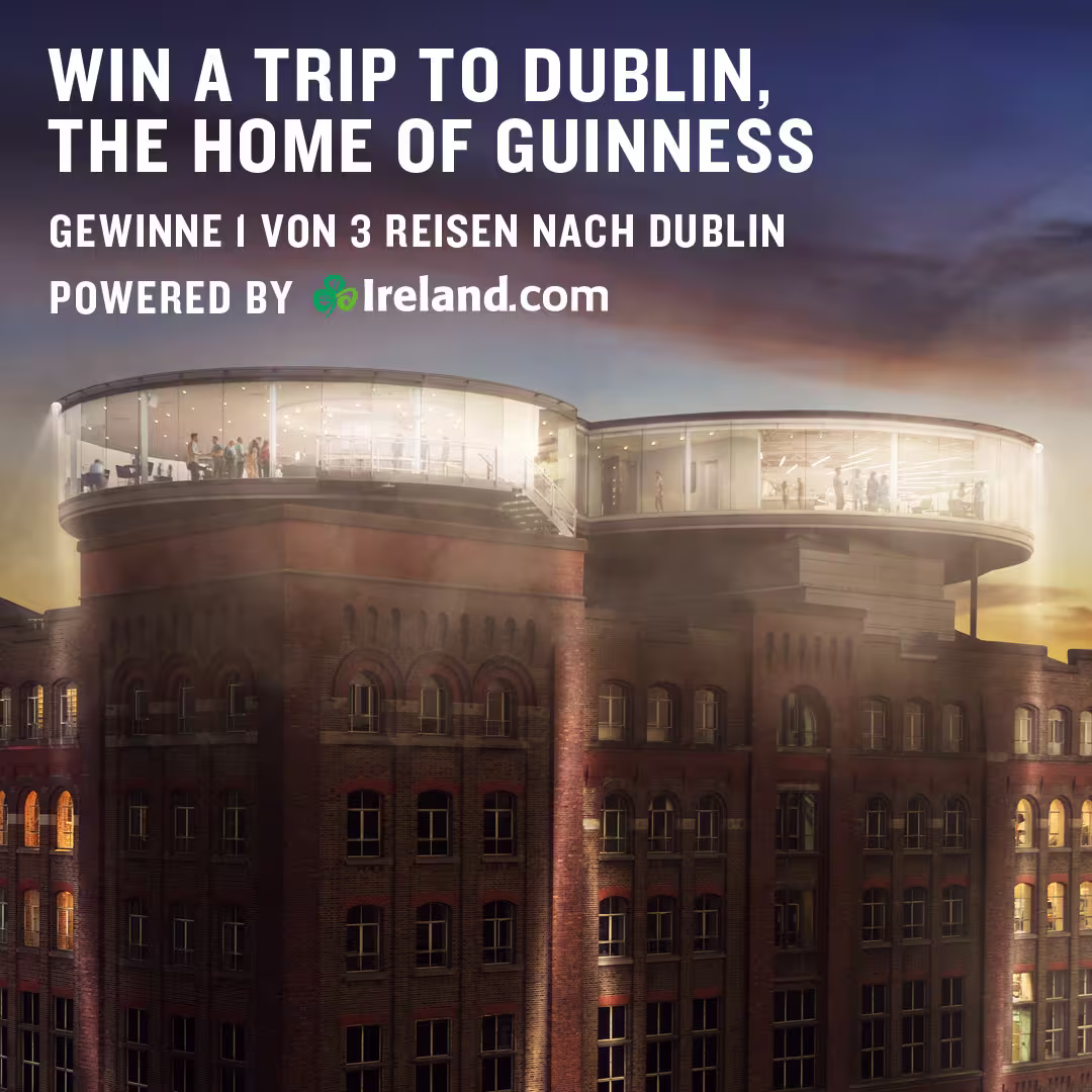 Heldenbild von GEWINNE I VON 3 REISEN NACH DUBLIN