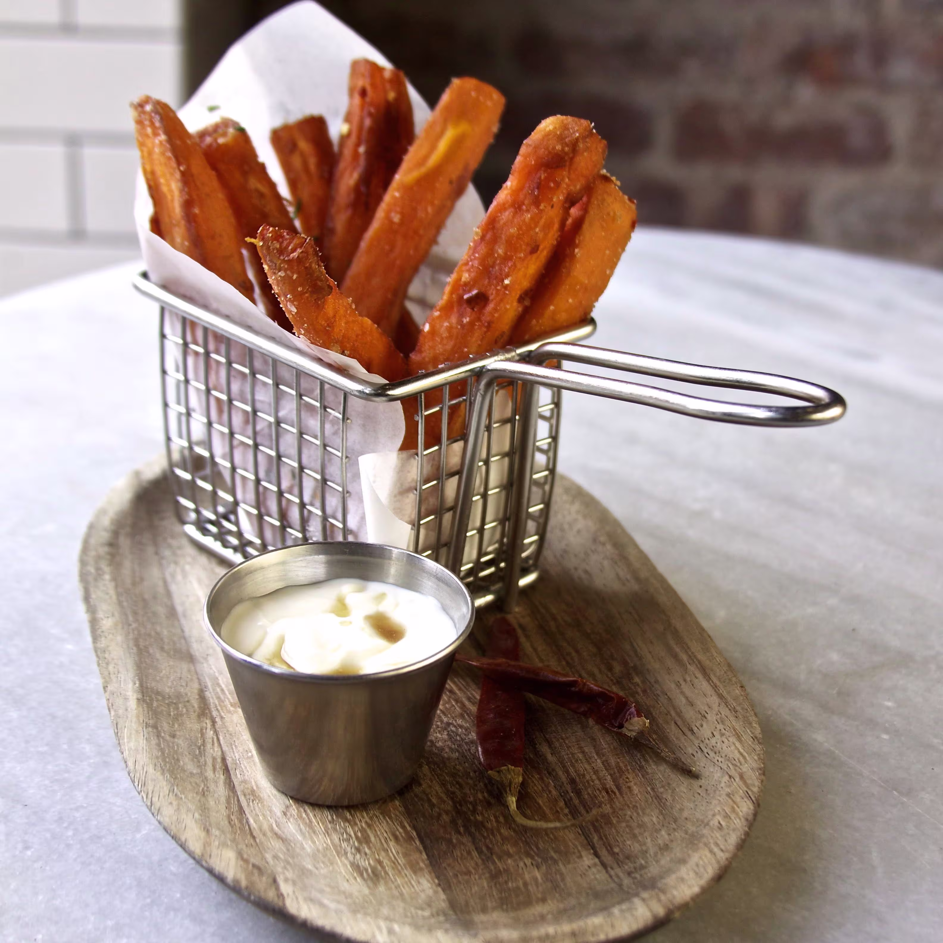 Bchilli Roasted Sweet Potato Fries Listing Image