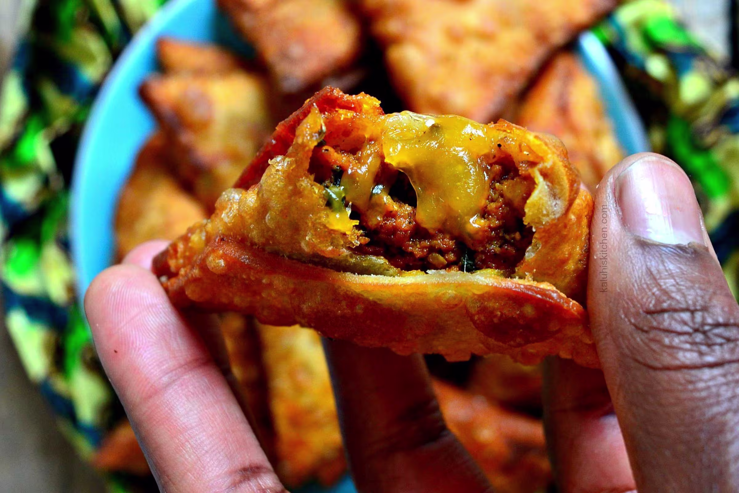 Cheesy Beefy Samosas MAIN - Guinness