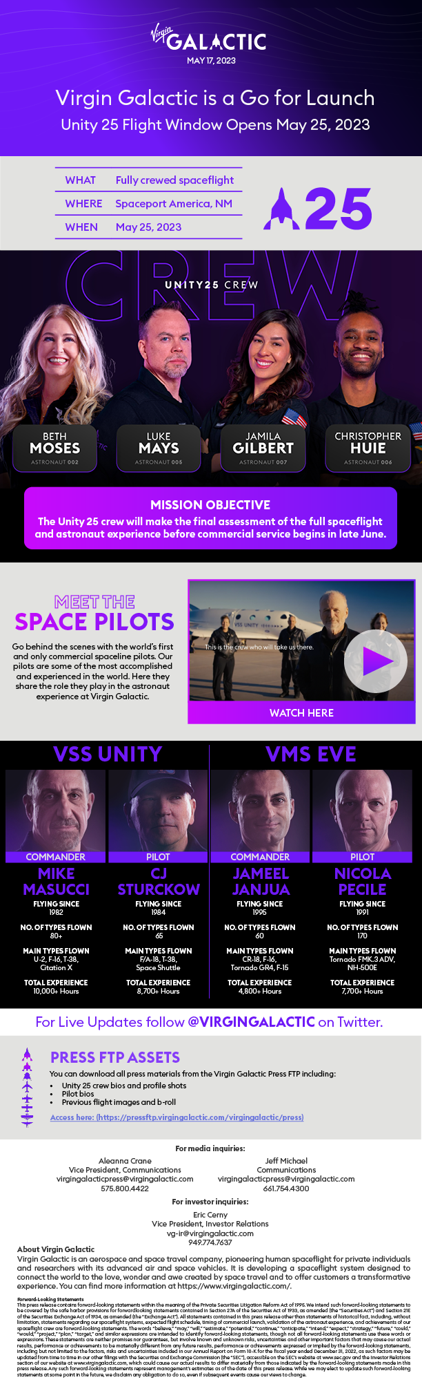 UNITY25 DateAnnounce 051623 space