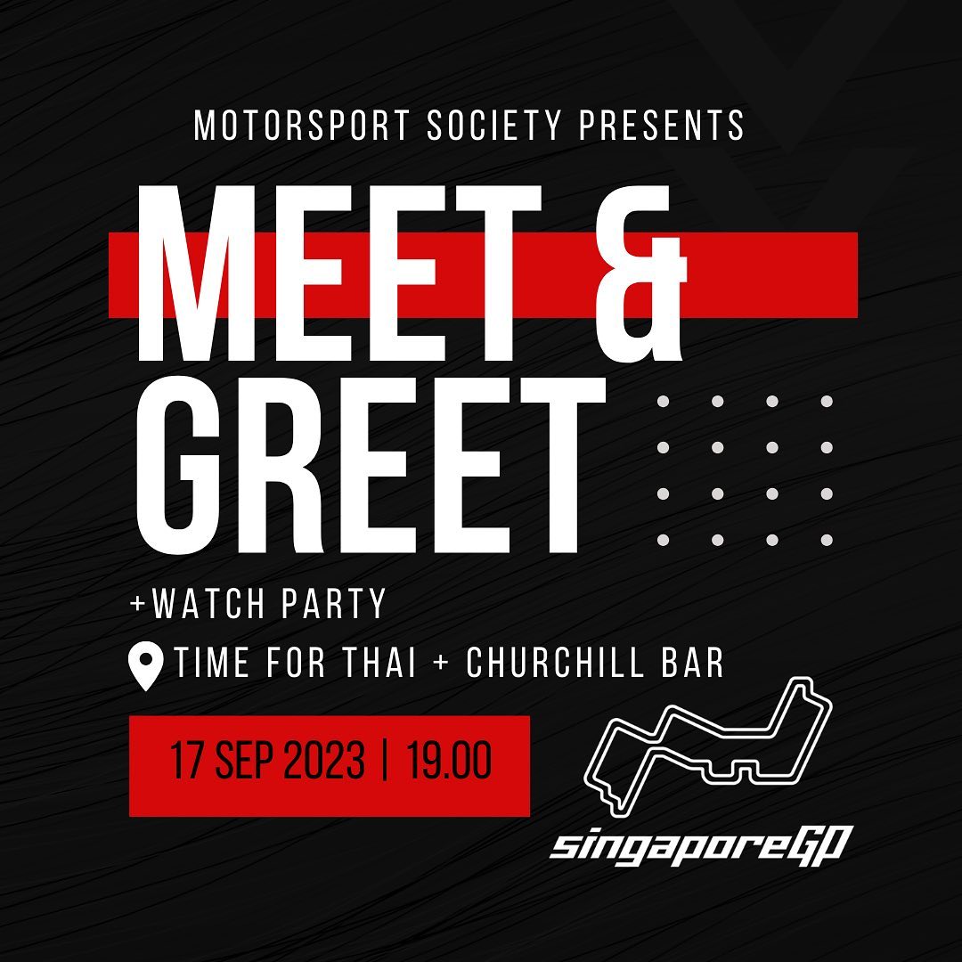 2023 Singapore Meet And Greet Promo 