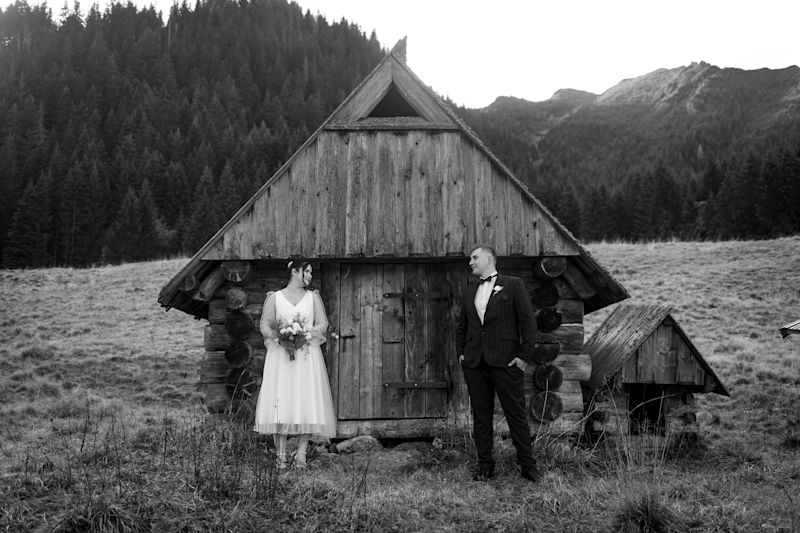 Iwona i Grzegorz w Tatrach