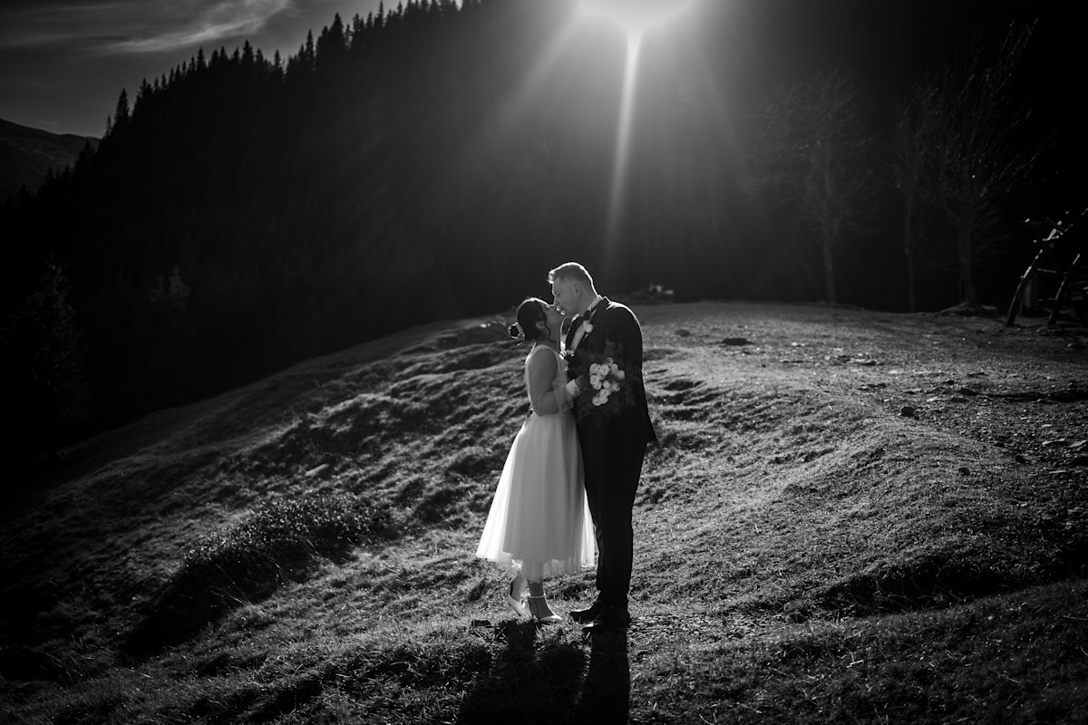 Iwona i Grzegorz w Tatrach