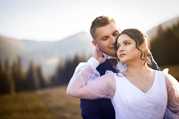 Iwona i Grzegorz w Tatrach