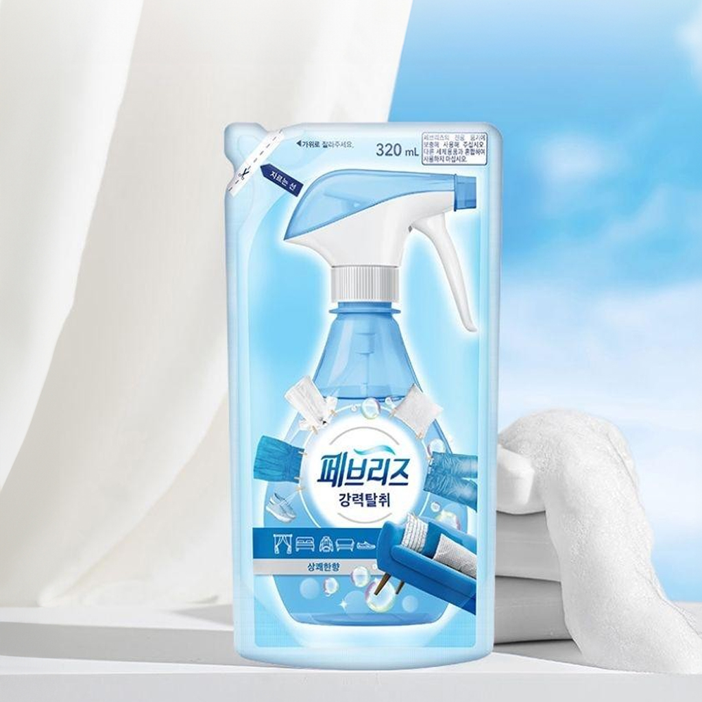 페브리즈 강력탈취 상쾌한향 (리필) (320mL)