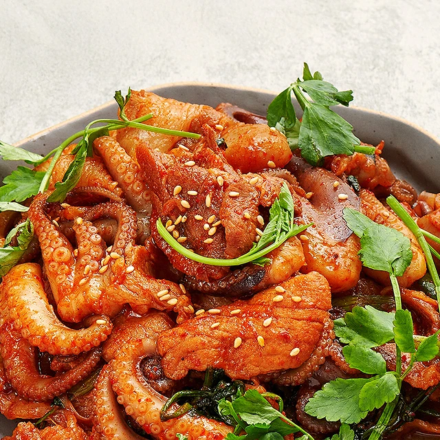 미나리 주꾸미 불고기 레시피