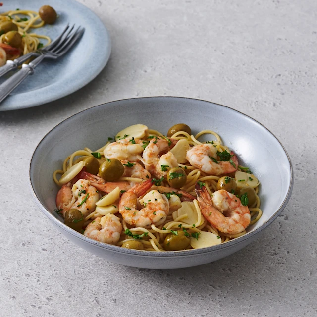 새우 올리프 파스타 레시피