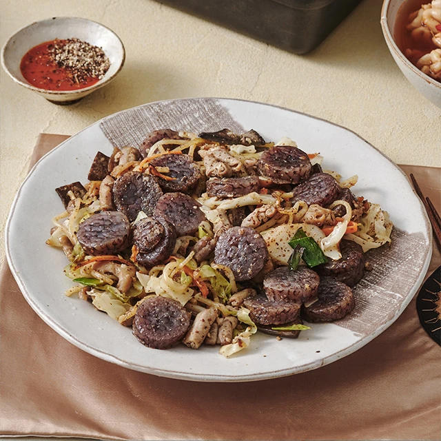 순대볶음 레시피