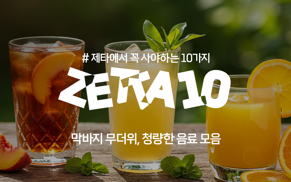 제타에서 꼭 사야할 10가지! ZETTA10!