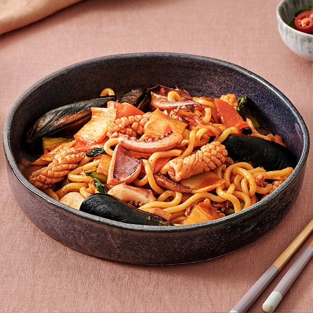 해물볶음우동레시피