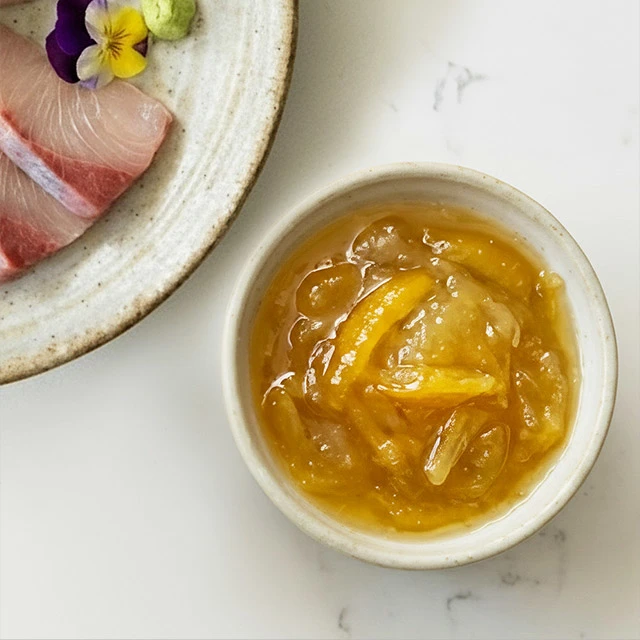 방어회와 어울리는 유자소스 레시피