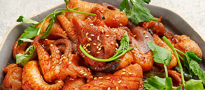 제철의 맛, 미나리 주꾸미 불고기