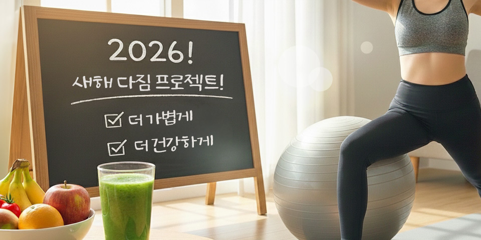 2026! 새해 다짐 프로젝트! 더 가볍게~더 건강하게~