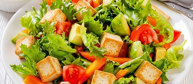 두부 샐러드 레시피