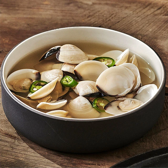 조개술찜 레시피