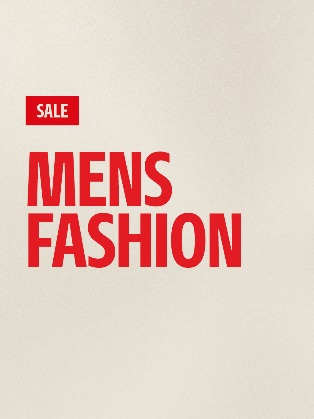 Centra Ecom Static Catagory Tile Sale LP Mens Fashion