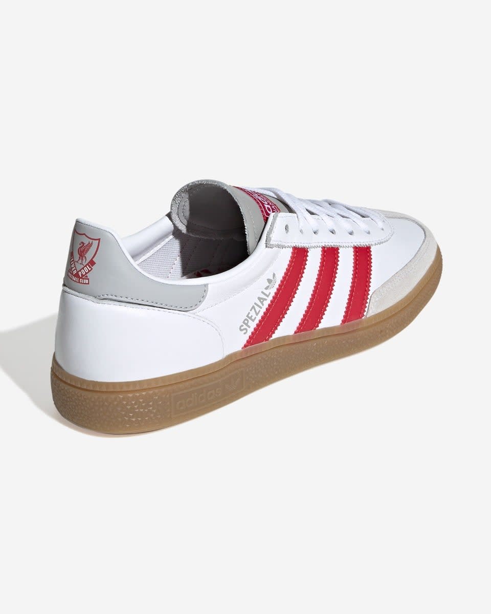 Chaussures spéciales de handball LFC Adidas pour adultes, blanc nuage - Image 3