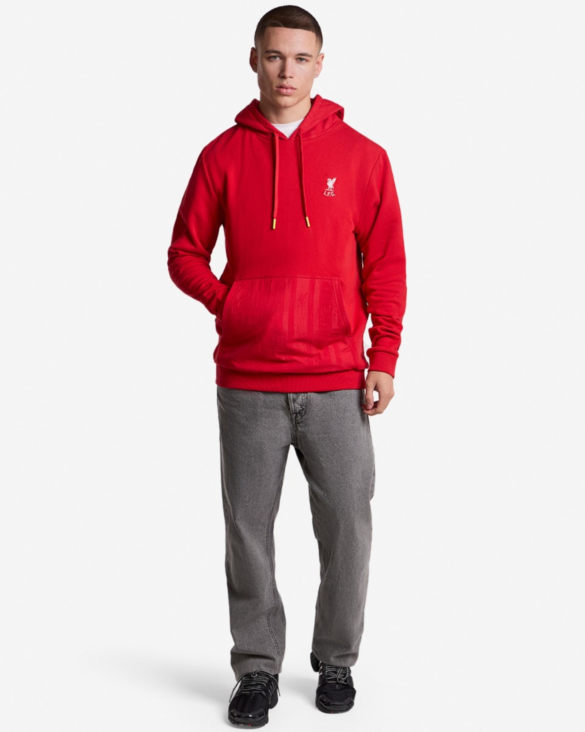Sudadera con capucha LFC 86 Overhead para hombre, roja - Image 3