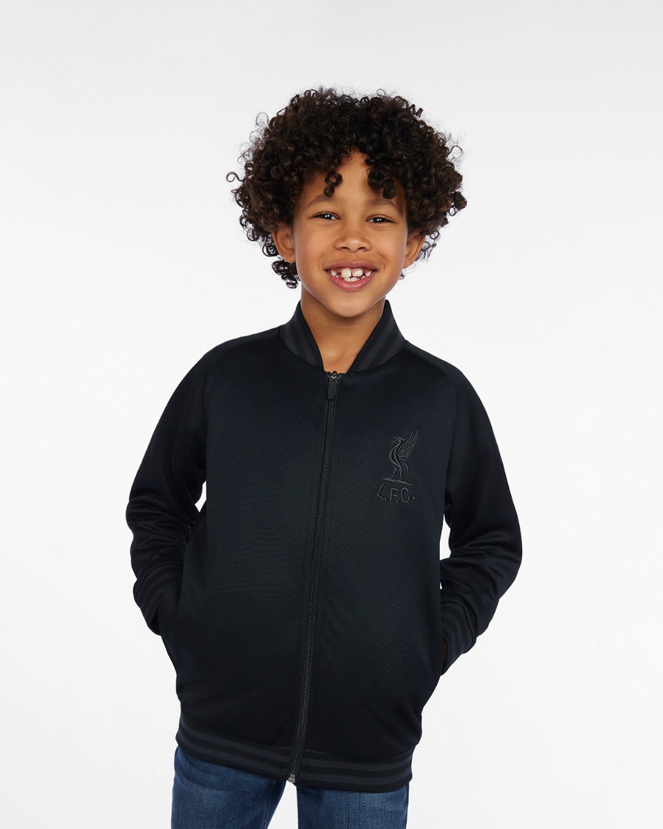 LFC Junior Heritage Black Shankly Jacket - Image 1