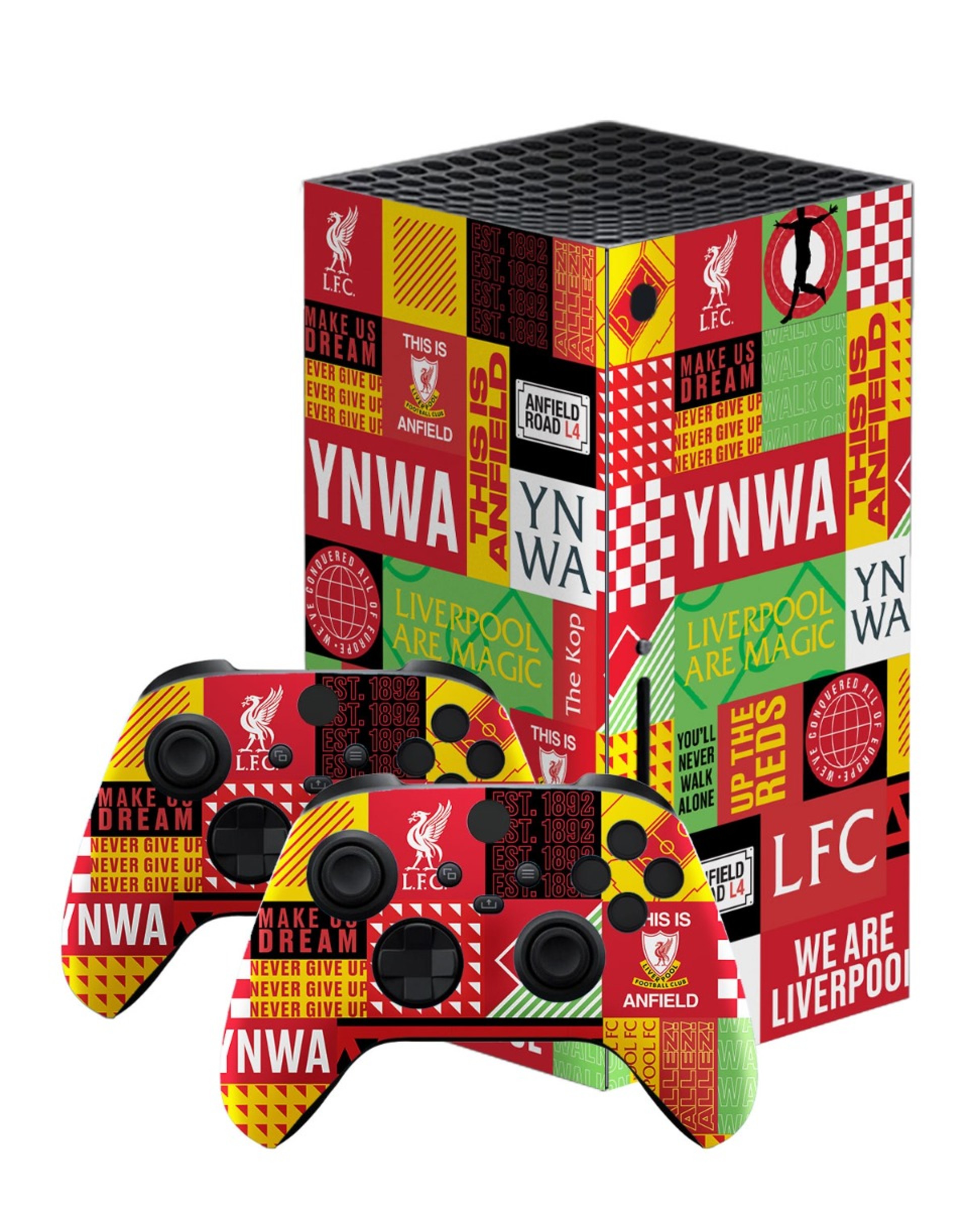 LFC Xbox Series X-konsolskinpakke - Image 1