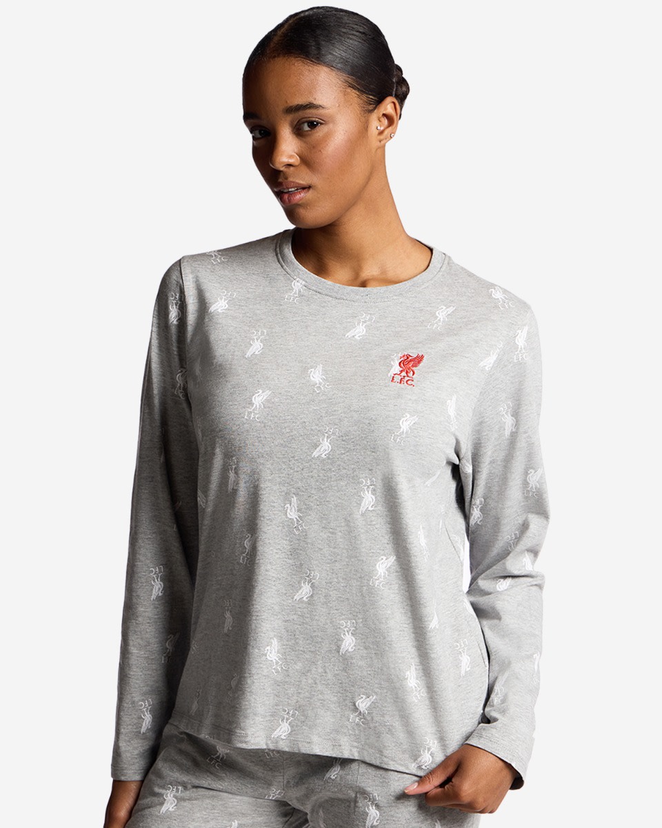 LFC Womens Lounge Set Grey - Image 2